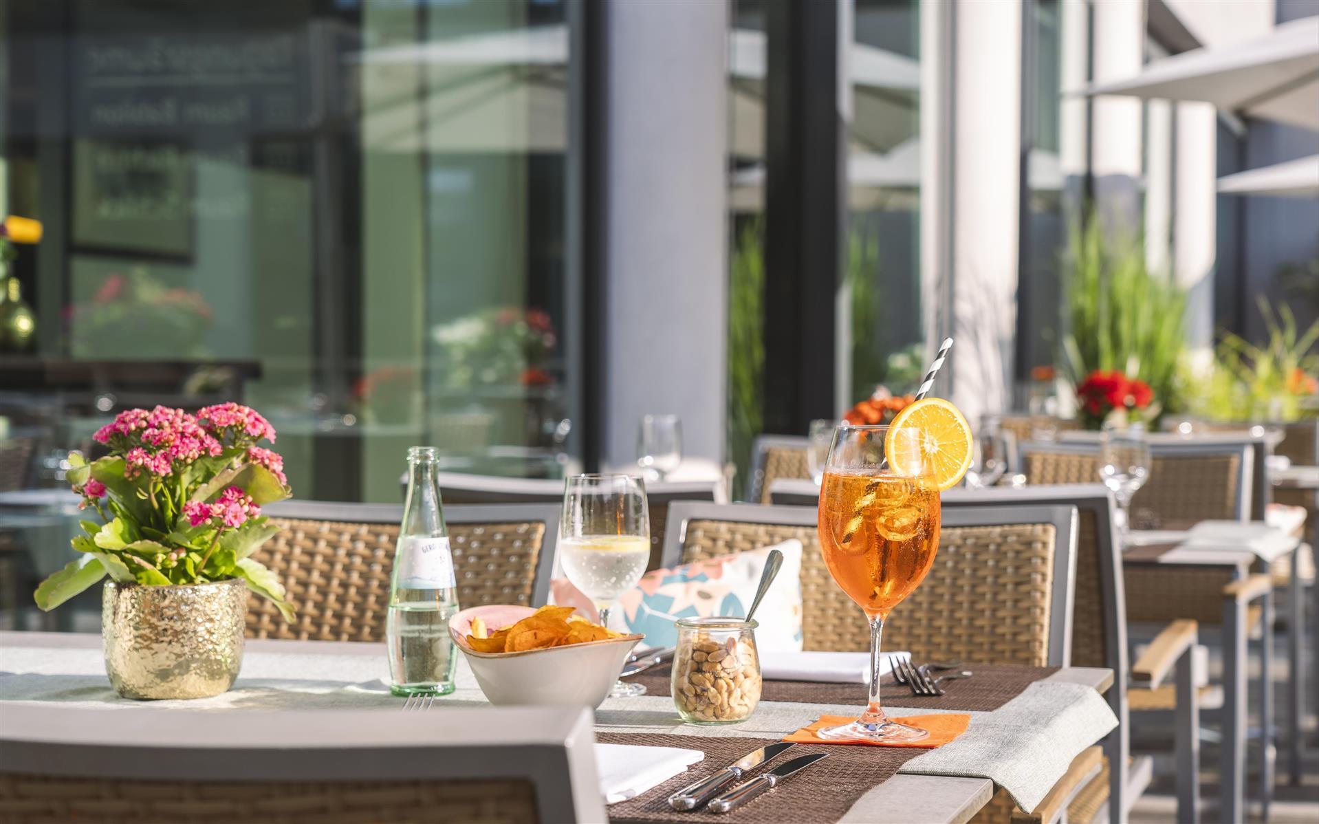 Stadthotel am Roemerturm TASTE & CHEERS - AUF DER TERRASSE