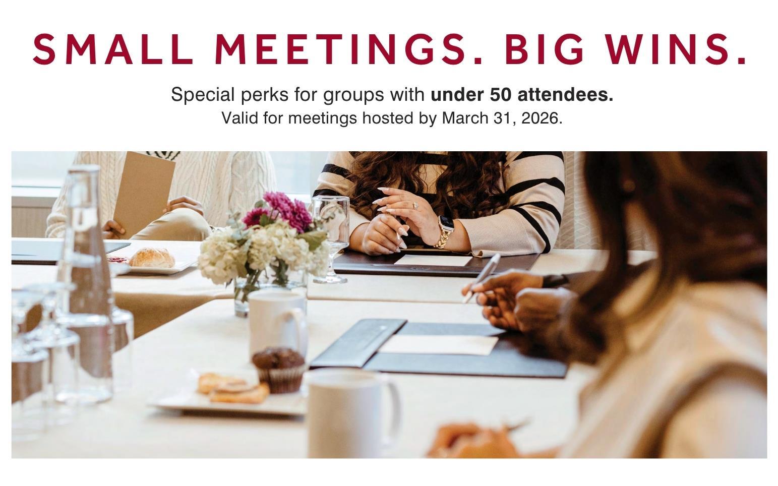 Limited-Time Offer for Small meetings 图像