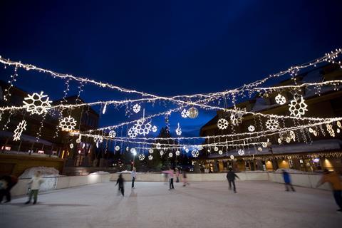 Heavenly Village Ice Rink