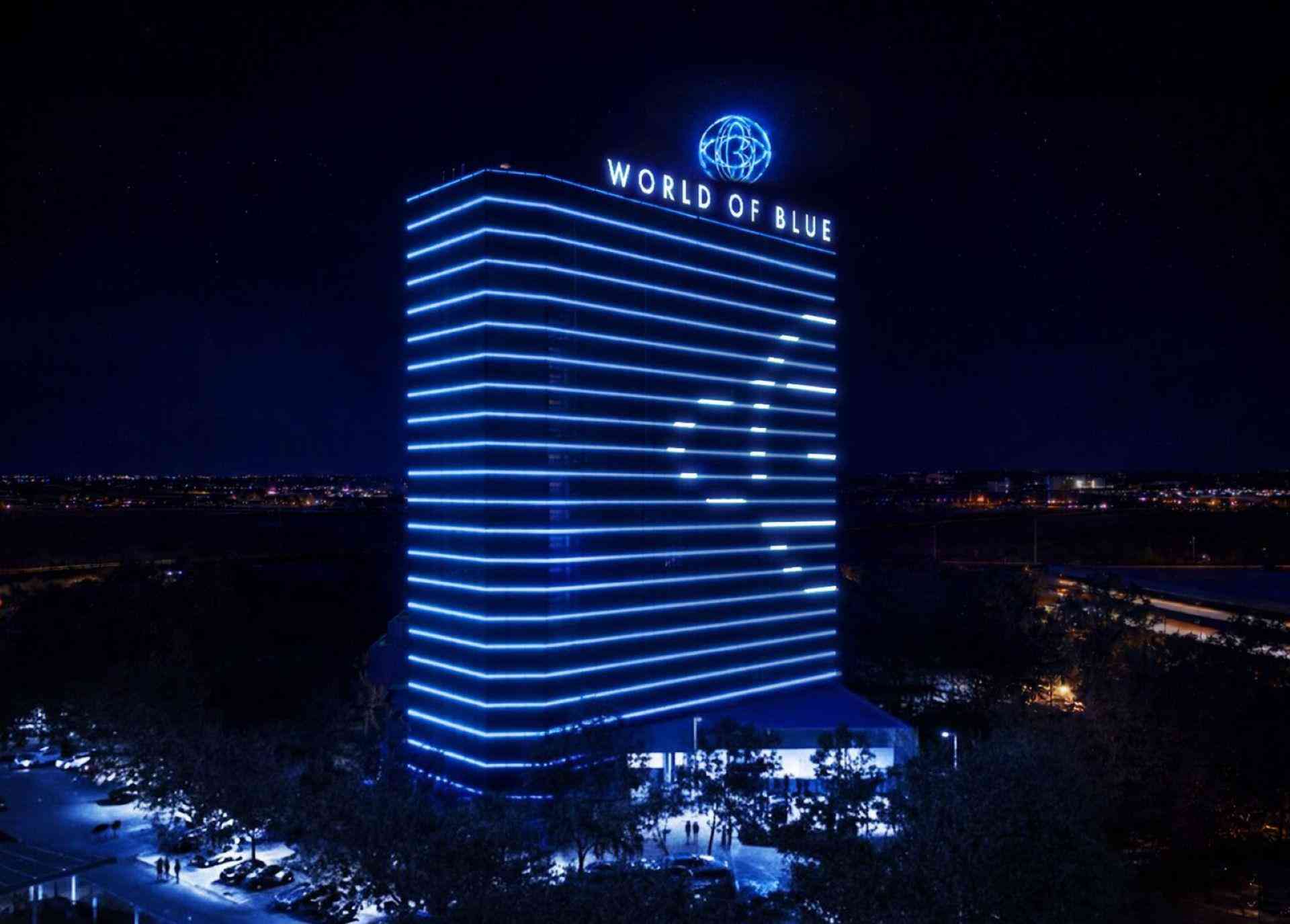 World of Blue in East Rutherford, NJ