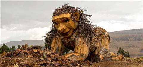 Rita the Rock Planter