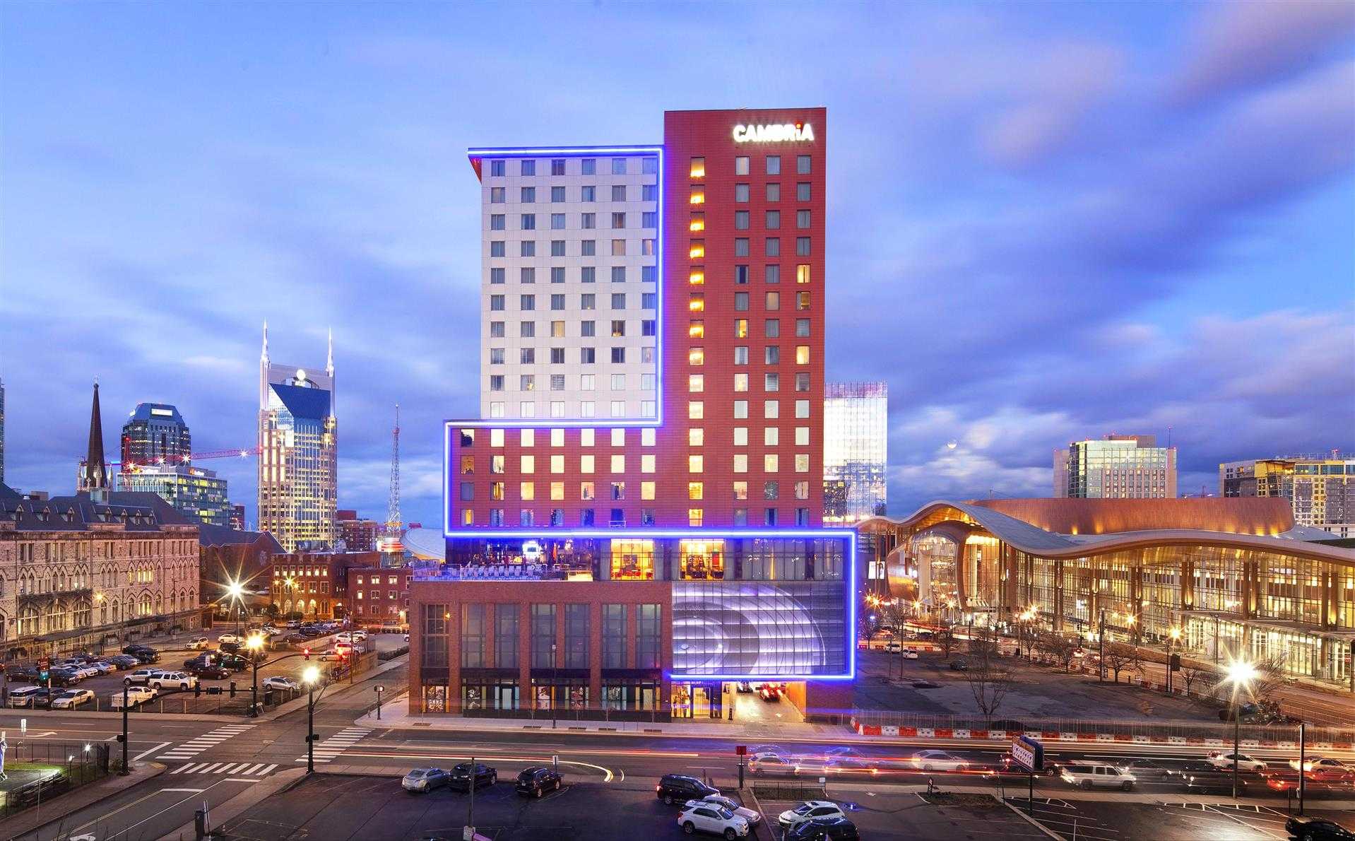 Cambria Nashville Downtown (Gold Hotel of the Year, Choice Hotels) in Nashville, TN