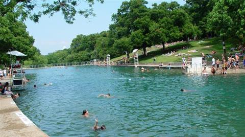Zilker Park and Barton Springs Pool