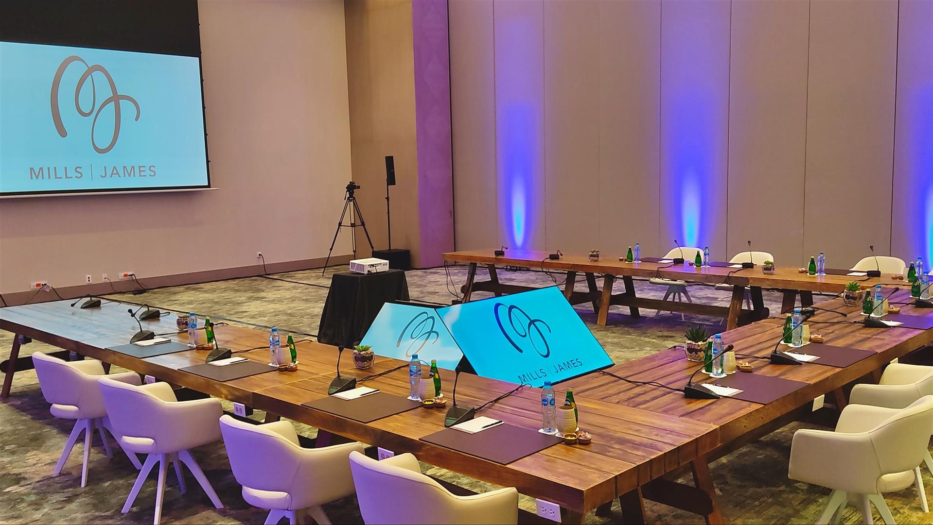 Imagen de la sala de reuniones