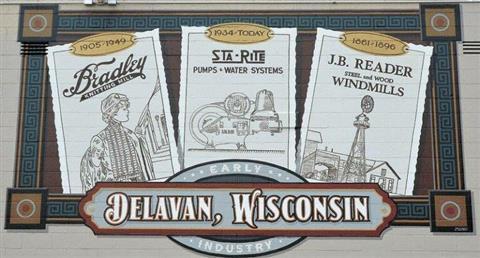 Delavan Walldogs Mural Tour