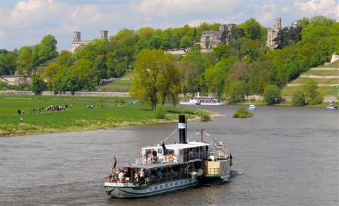 Flota de barcos a vapor