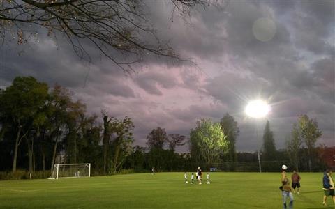 Soccer Field on Lake Destiny