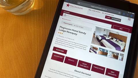 Magnuson Hotel Sandy Lodge in Newquay, GB1