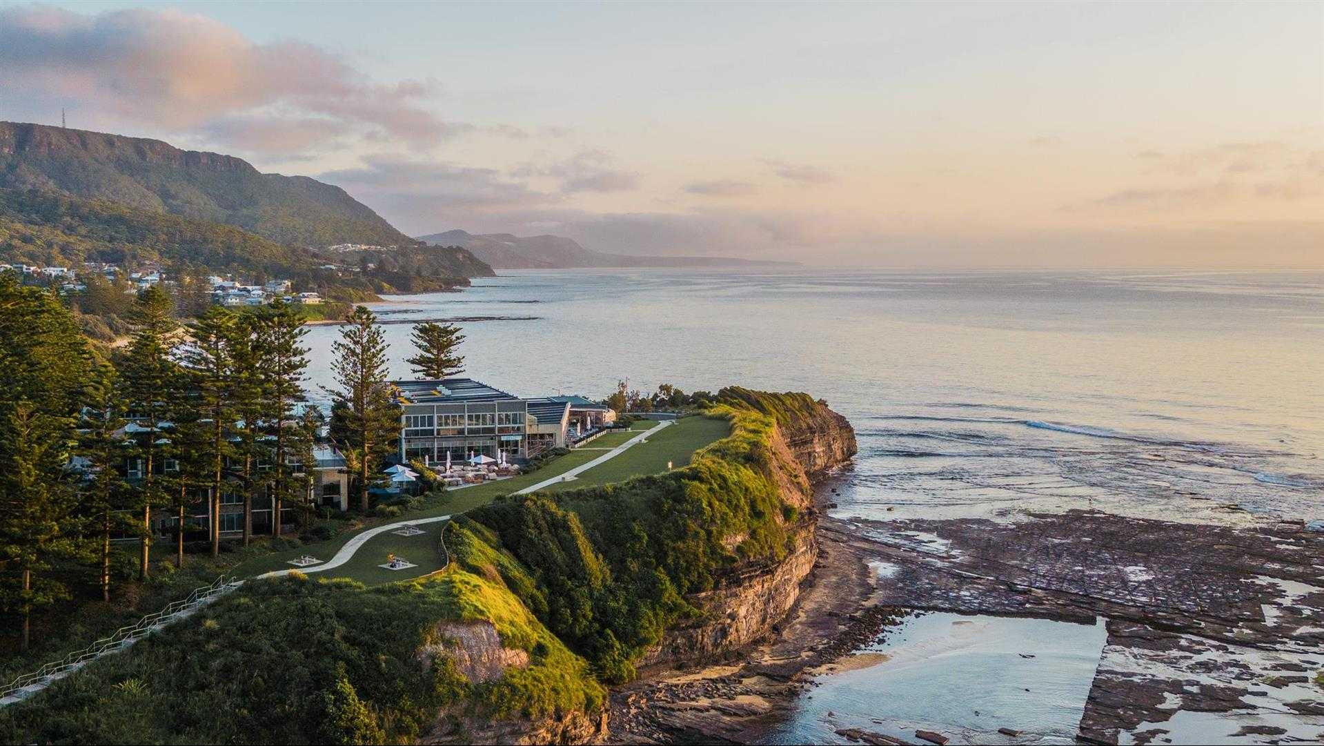 Headlands Austinmer Beach i South Coast, AU