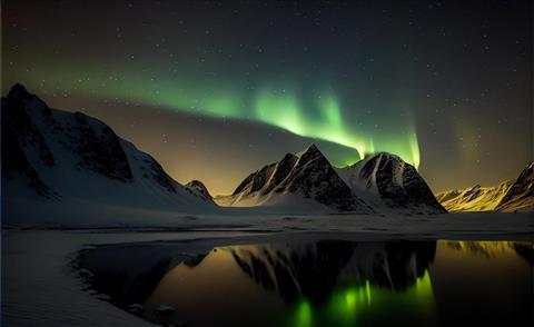 Northern lights point