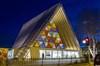 Transitional Cardboard Cathedral