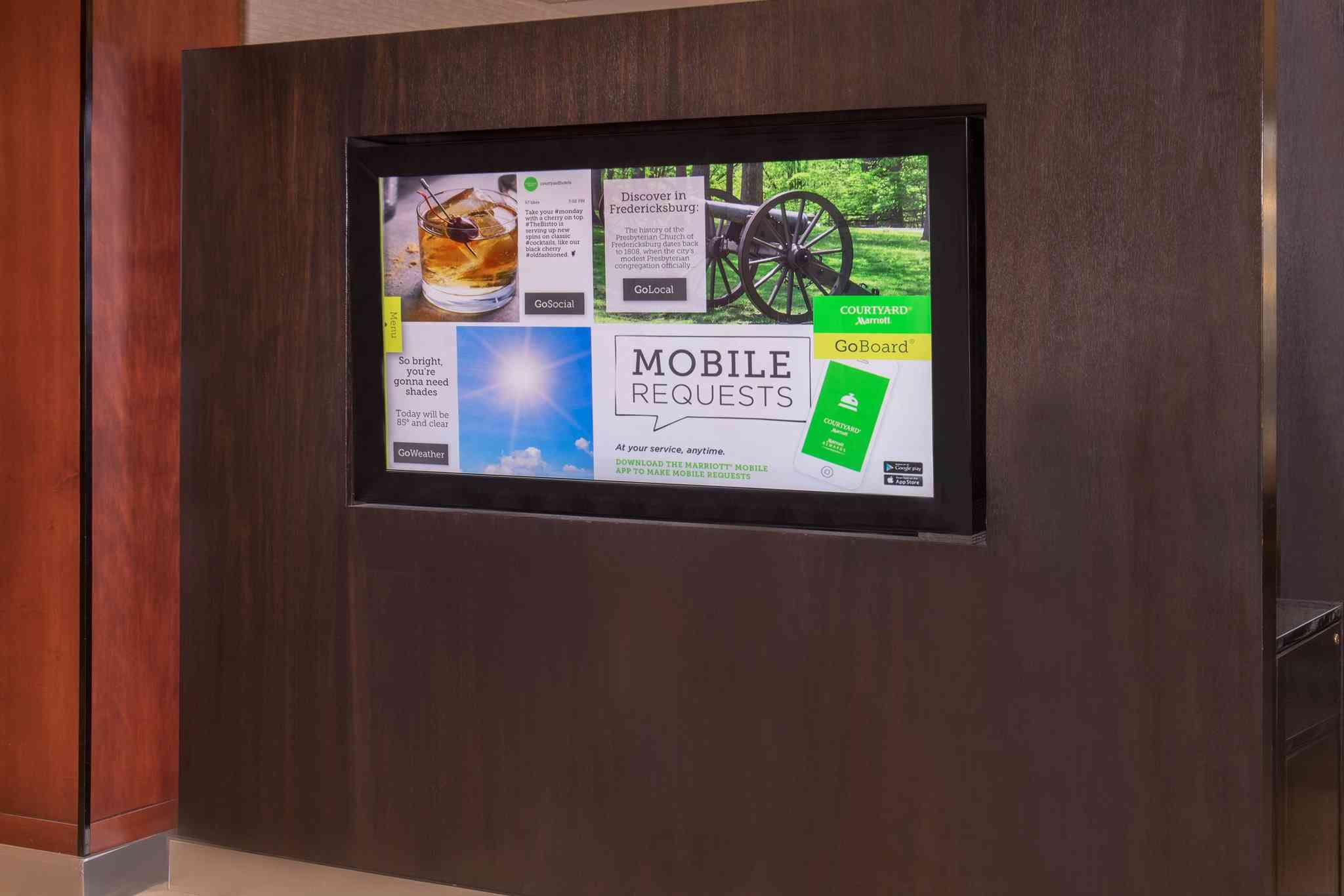 Courtyard by Marriott Fredericksburg Historic District i Fredericksburg, VA