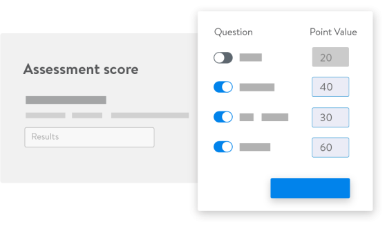 graphic of assessment configuration